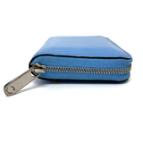 LOUIS VUITTON Coin case Epi Leather blue Epi Zippy coin purse Women Used Authentic