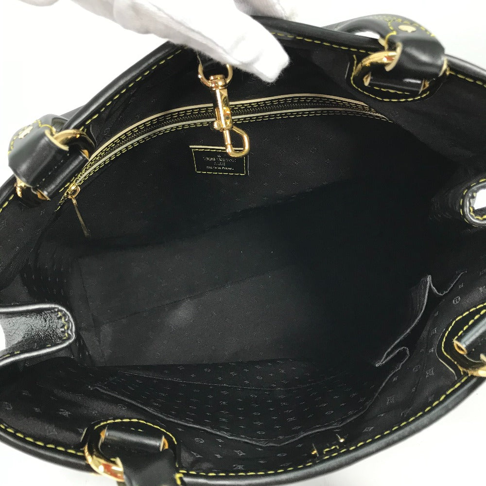 LOUIS VUITTON Handbag M95650 Suhari leather black Suhari Majesty