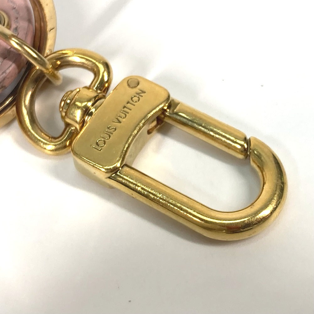 LOUIS VUITTON key ring M68458  Patent leather pink Porte Cl Vivienne Women Used Authentic