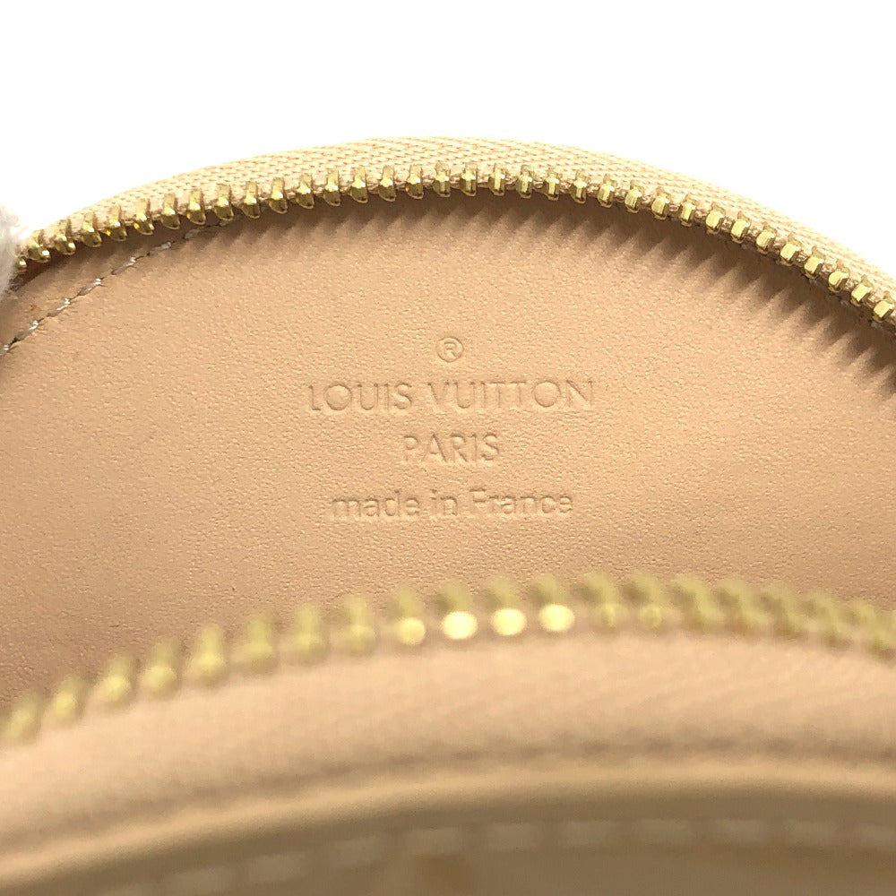 LOUIS VUITTON Coin case M91388 Monogram Vernis beige Monogram Vernis Portomonet Oiseau Women Used Authentic