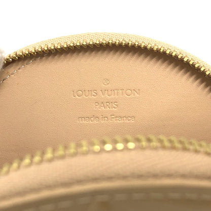 LOUIS VUITTON Coin case M91388 Monogram Vernis beige Monogram Vernis Portomonet Oiseau Women Used Authentic