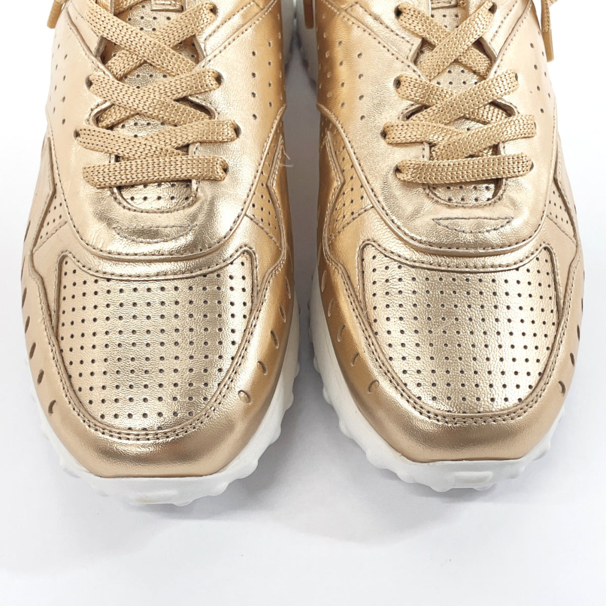 TOD’S sneakers XXW80A0W590MTZ leather gold 40