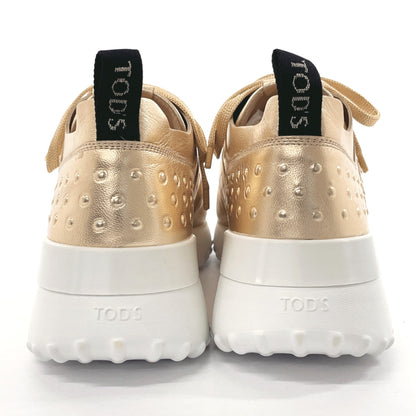 TOD’S sneakers XXW80A0W590MTZ leather gold 40