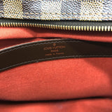 LOUIS VUITTON Shoulder Bag N45255 Damier canvas Brown Damier Naviglio Women Used Authentic