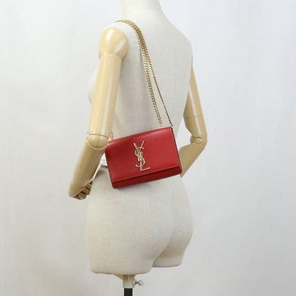 SAINT LAURENT 354121 Shoulder Bag Sling Bag Crossbody Bags leather Red Women