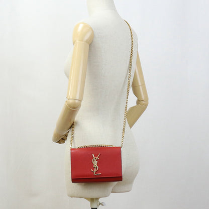 SAINT LAURENT 354121 Shoulder Bag Sling Bag Crossbody Bags leather Red Women